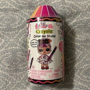 Crayola LOL Surprise Color Me Studio - Pink and Black